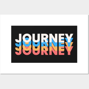 Journey Personalized First Name Surname Posters and Art